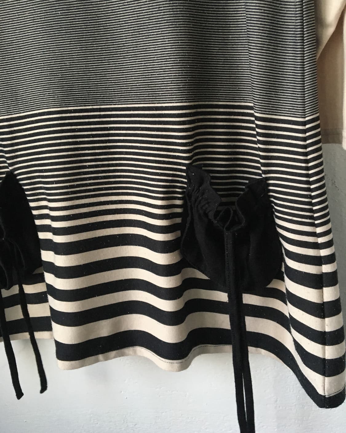 Pocket point stripe pattern sleeve 상품이미지4