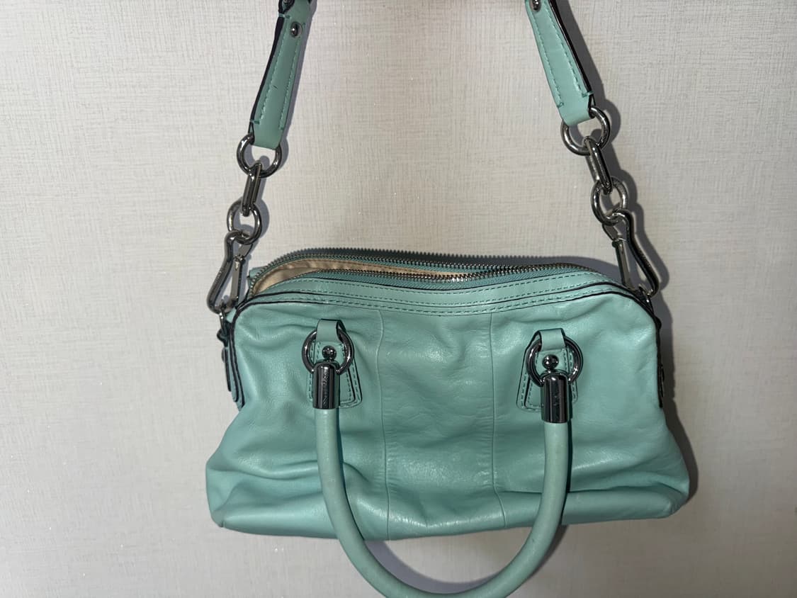 코치 민트 숄더 토트백 상품이미지4