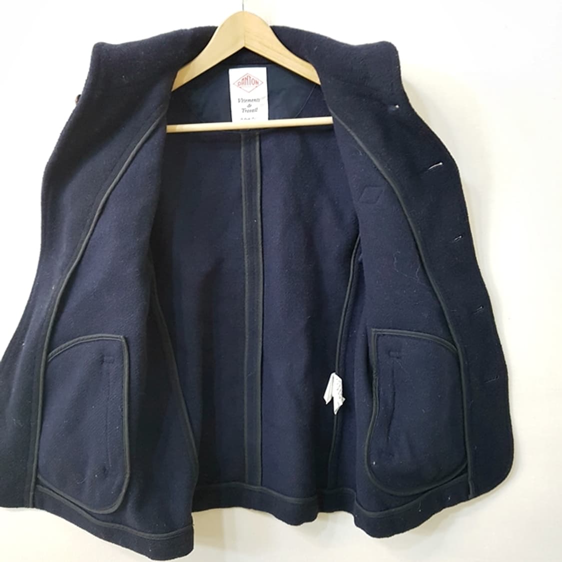 DANTON 단톤 울 코트 네이비 상품이미지4