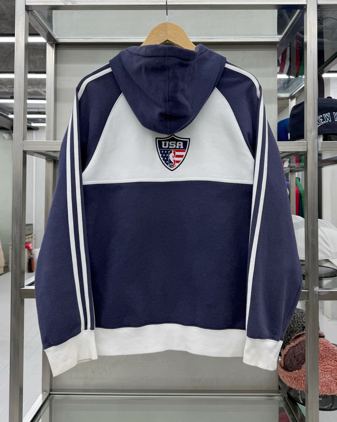 아디다스 00s USA NBA 스웻 후드티 상품이미지4