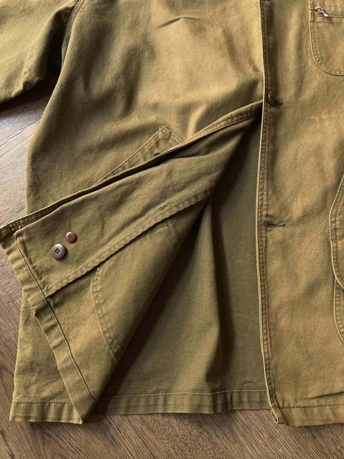 [2XL]90's 엘엘빈 Made in USA 썬페이딩 헌팅 자켓 상품이미지7