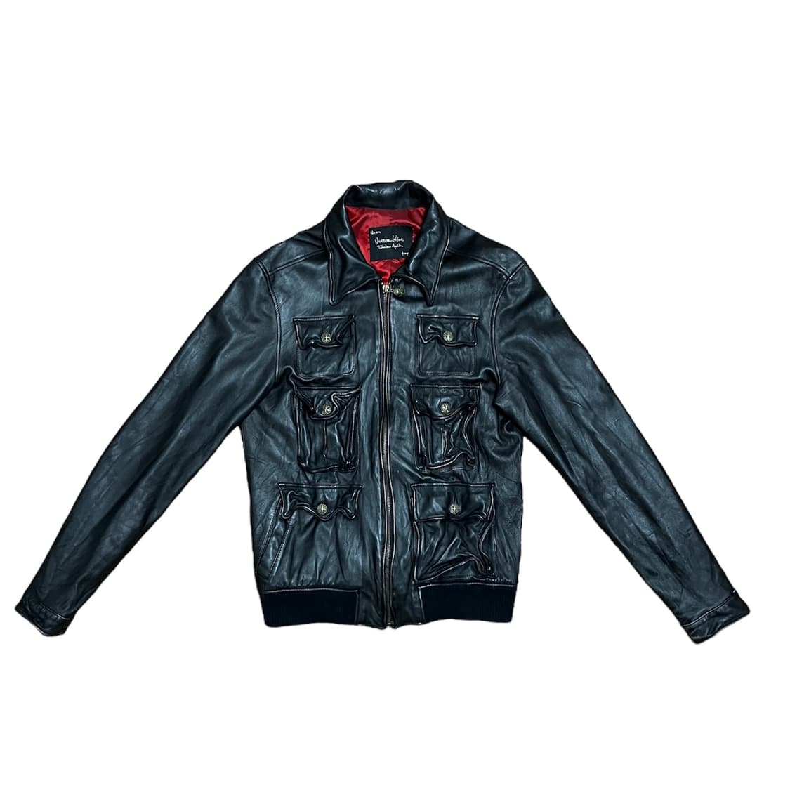 넘버나인 가죽 자켓 TAKAHIRO MIYASHITA 상품이미지2