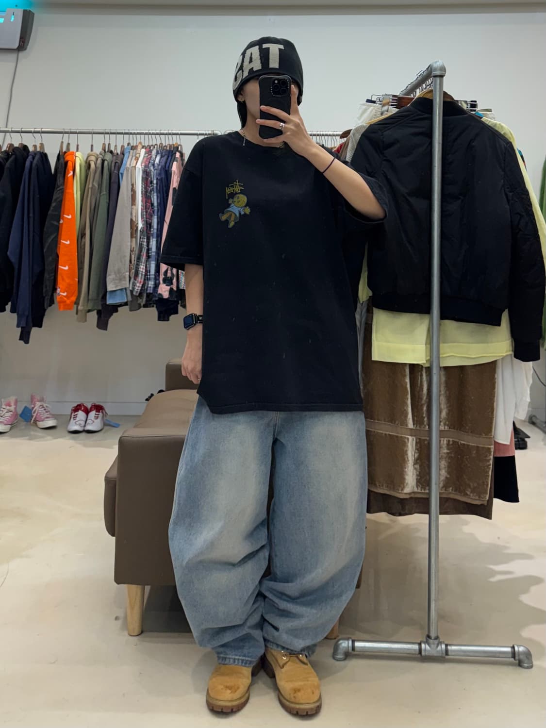 스투시 둘리 피그먼트 다이드 티셔츠 상품이미지7