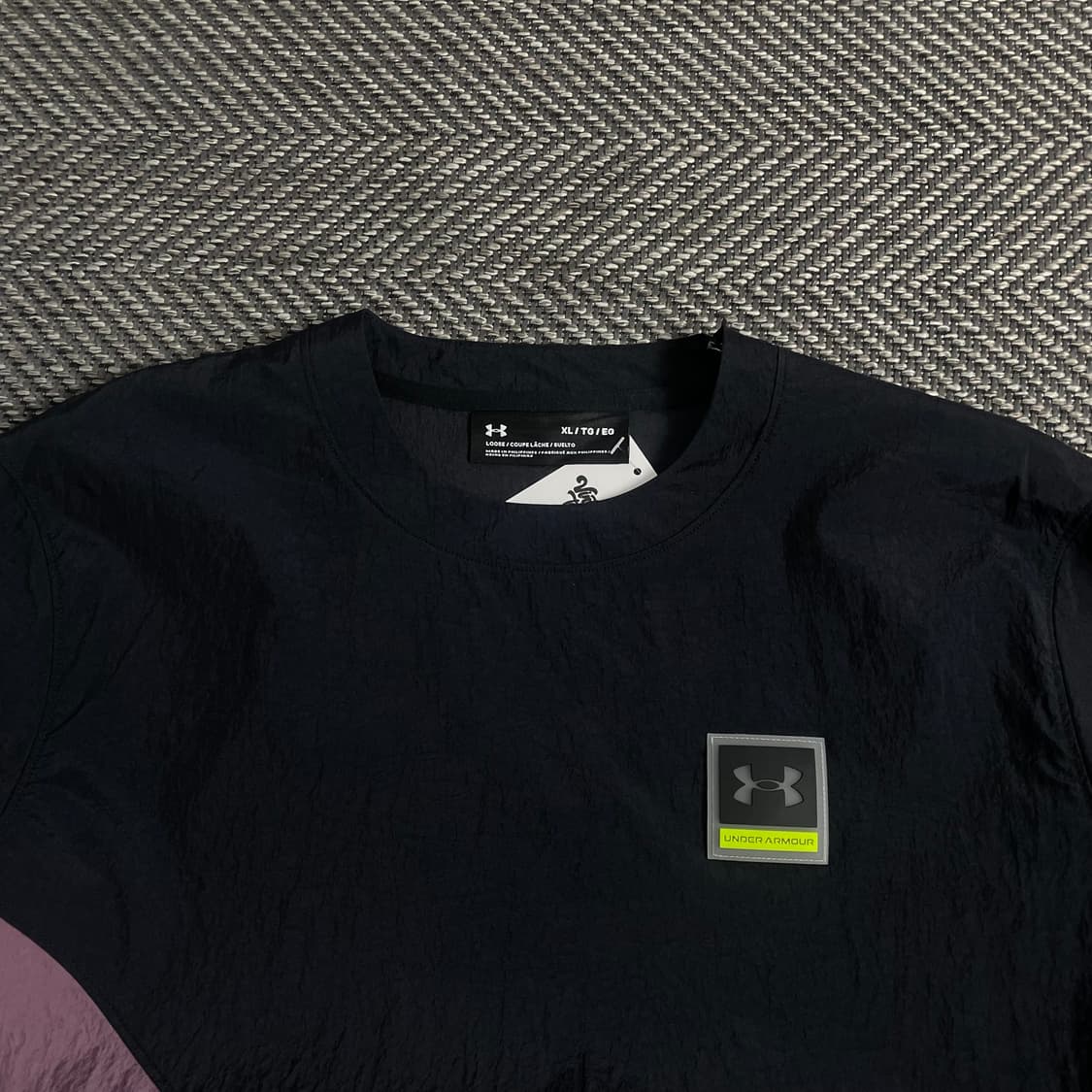 언더아머 박스 로고 나일론 우븐 웜업o 3592 상품이미지4