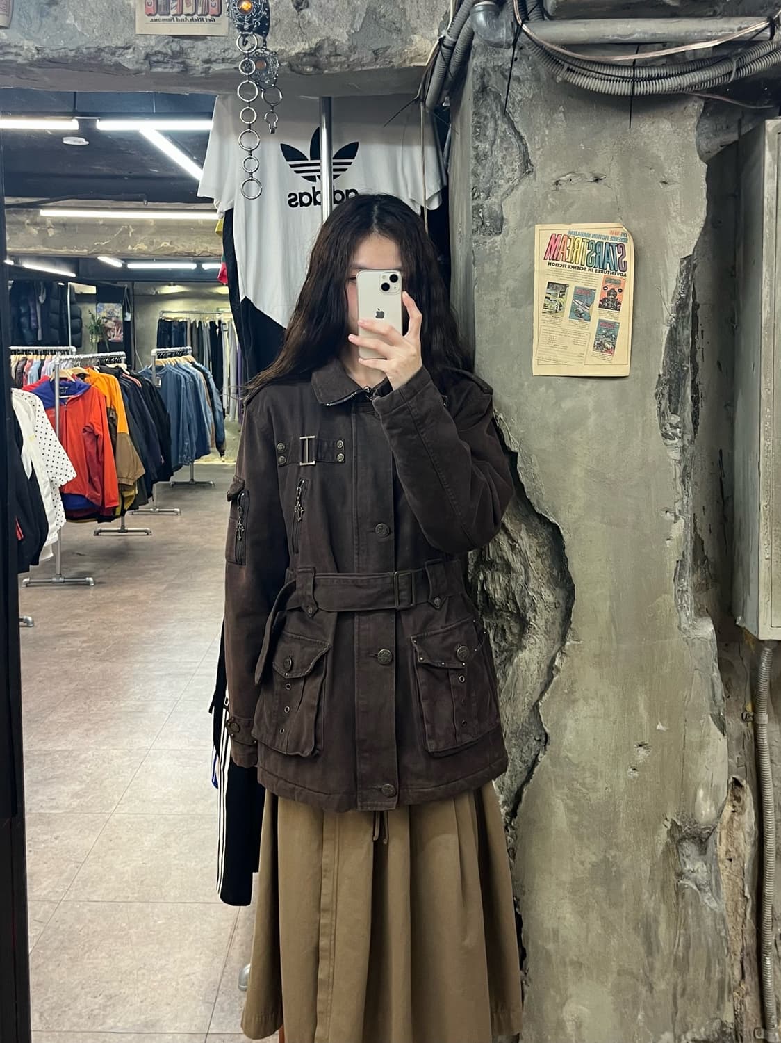 베이프 밀리터리 자켓 브라운 #csz2152 상품이미지2