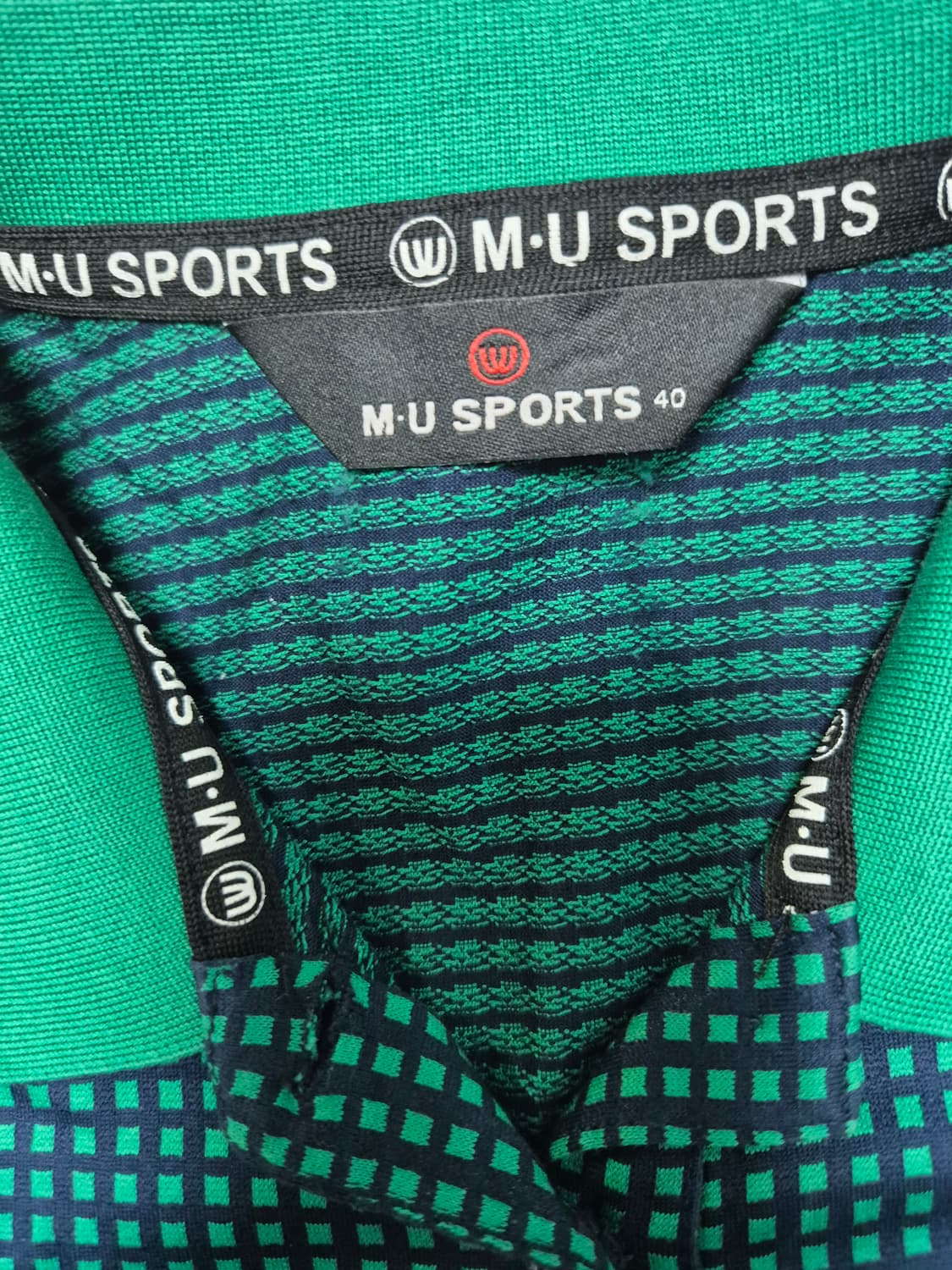 정품 MU sports 엠유 스포츠  골프셔츠 상품이미지2