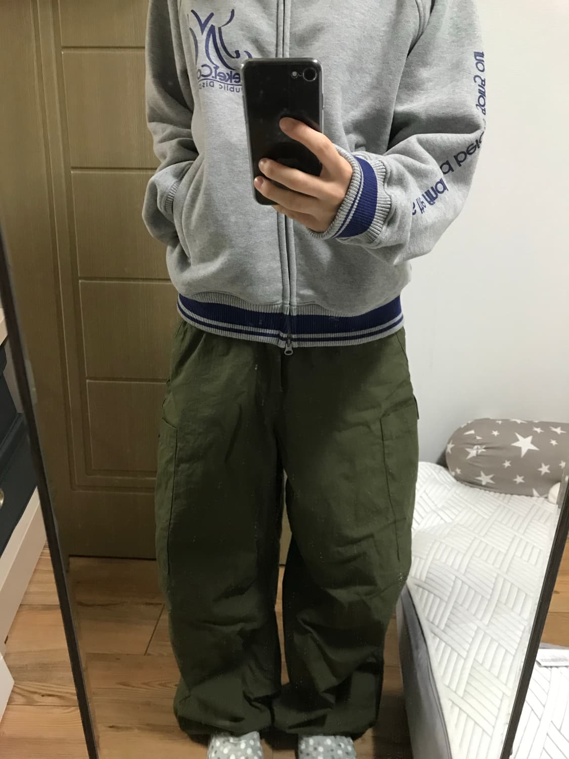 카키 카고팬츠 상품이미지2