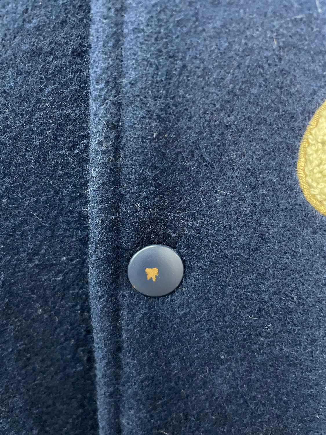 테켓 모직 네이비 바시티 자켓 H2216 상품이미지7