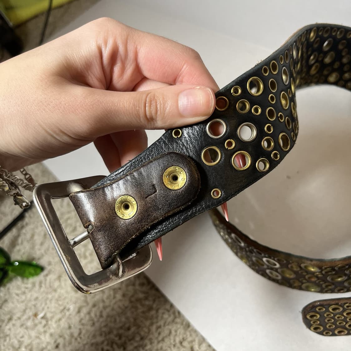 히스테릭 글래머 X 발타자르 스터드 벨트 상품이미지3