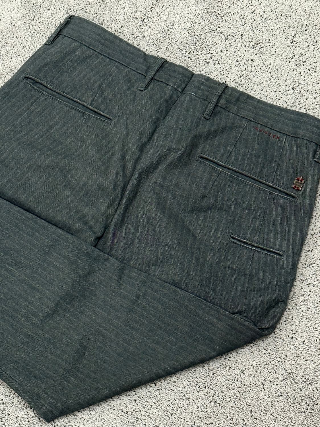 (32) 이태리 브랜드  INCOTEX 스트라이프 코튼 팬츠 (제일모직) 상품이미지3