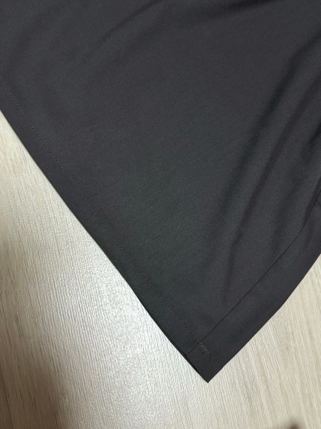 (새상품) 낫띵에브리띵 와이드 밴딩 팬츠 브라운그레이 상품이미지7