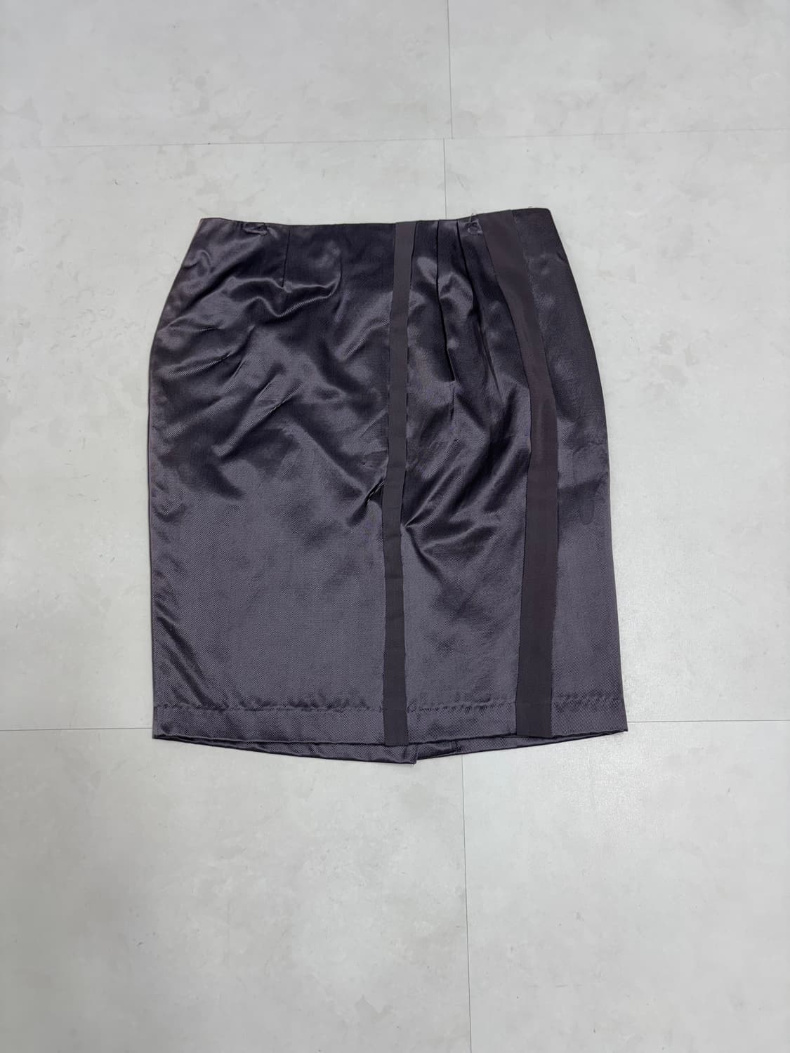 DUAL STRIPE PURPLE MIDI SKIRT 상품이미지7