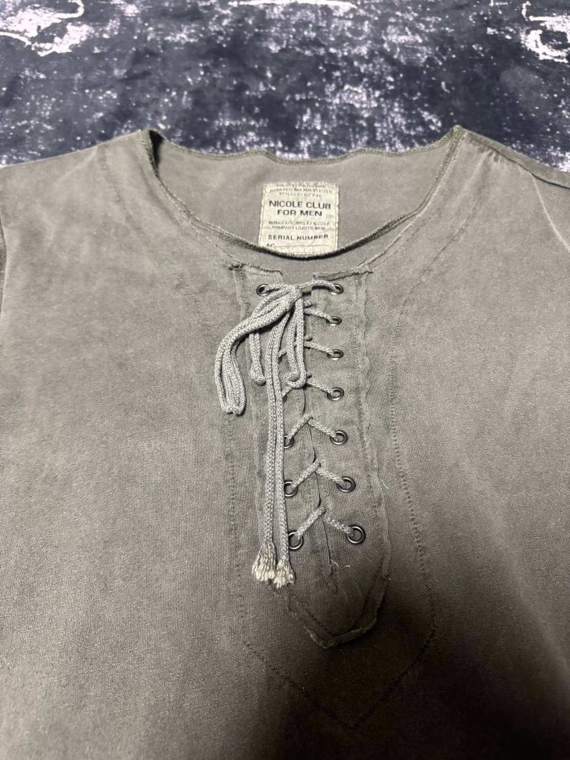 Nicole Club for Men Lace Detail T-shirt 상품이미지2