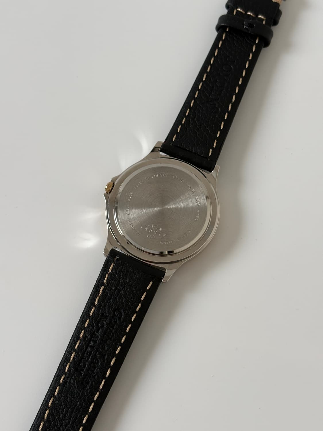ALBA -1980s Moon Phase Gold Bezel Quartz 상품이미지7