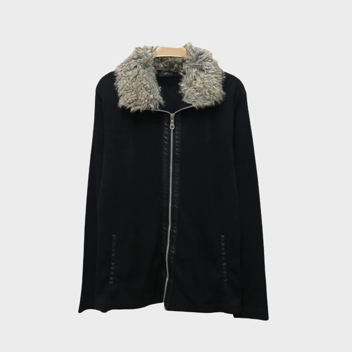 JAPANESE VINTAGE FUR ZIP UP 상품이미지4
