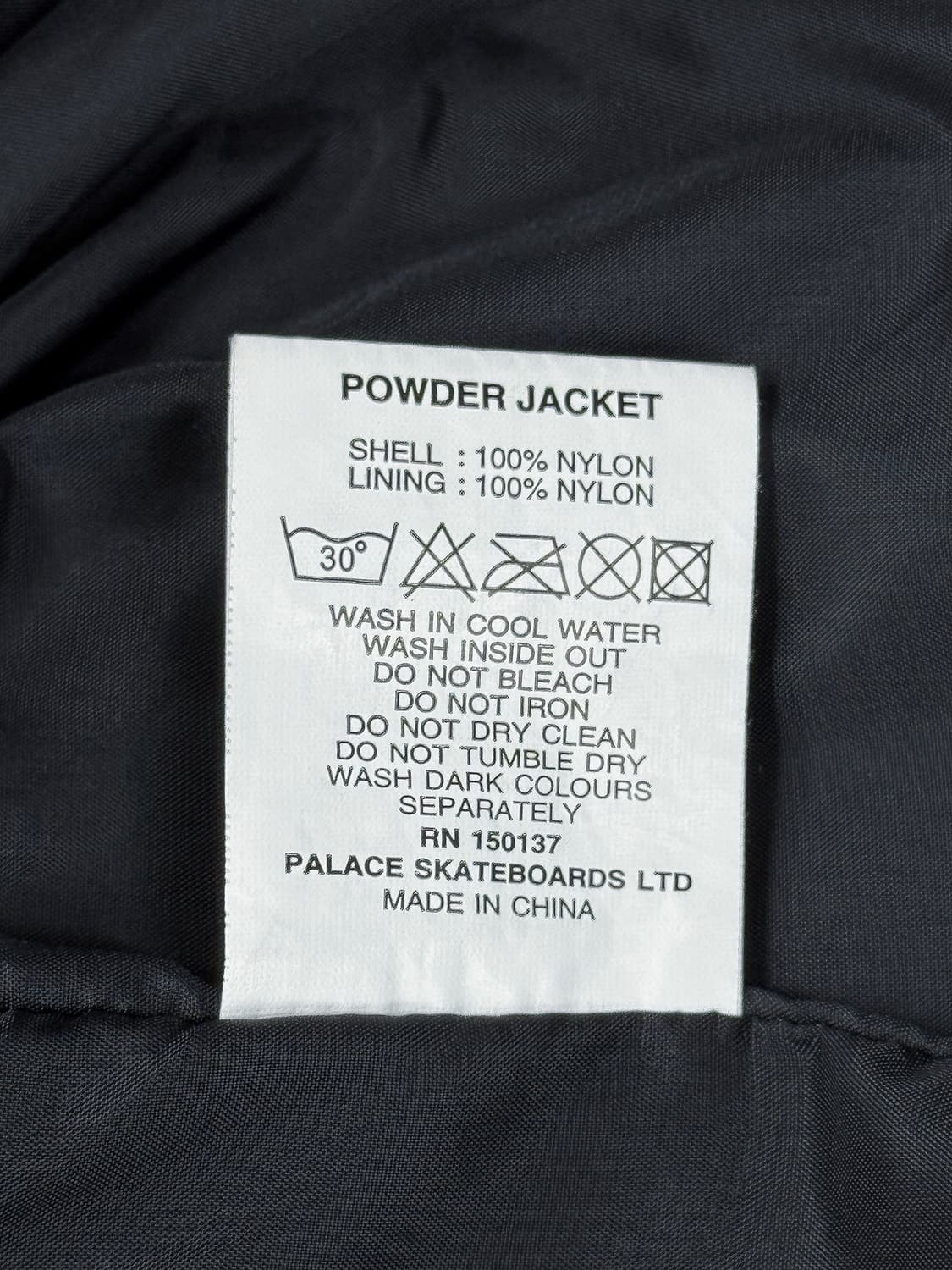 팔라스 파우더 자켓 블랙 그레이 상품이미지7