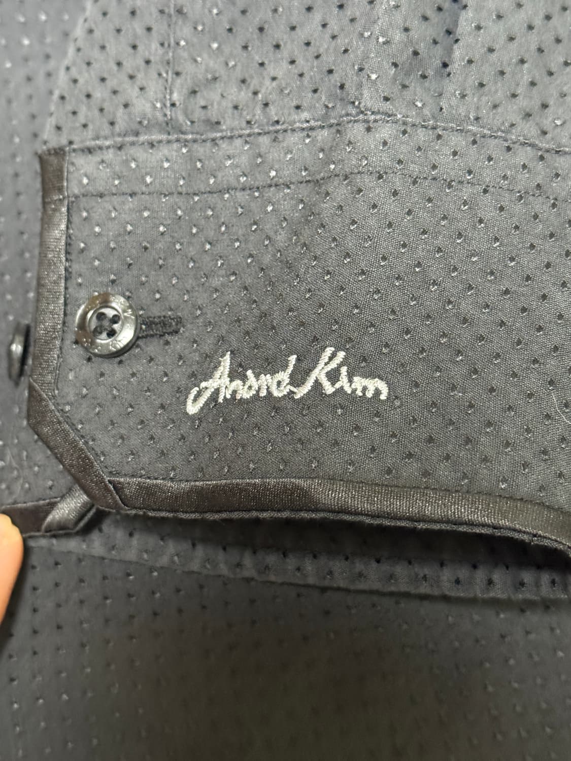 앙드레김(Andre Kim) 아카이브 시그니처 버튼다운 셔츠 상품이미지4