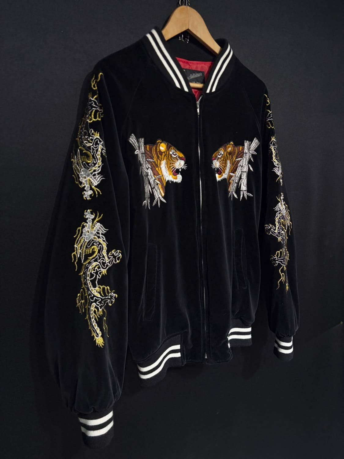 호시히메 호랑이 벨벳 스카쟌  상품이미지5