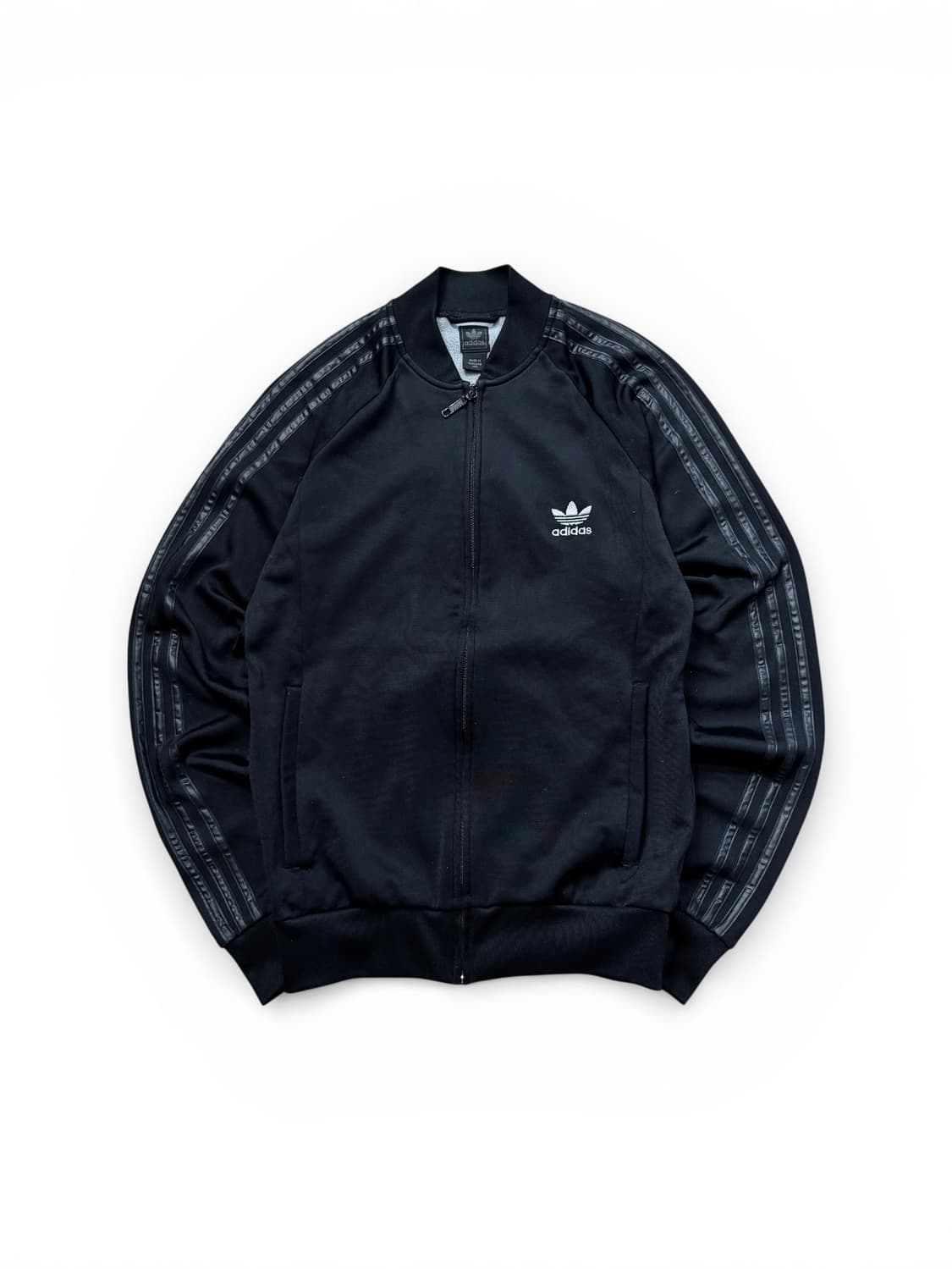 아디다스 슈퍼스타 블랙 실버 로고 트랙탑 져지 상품이미지1