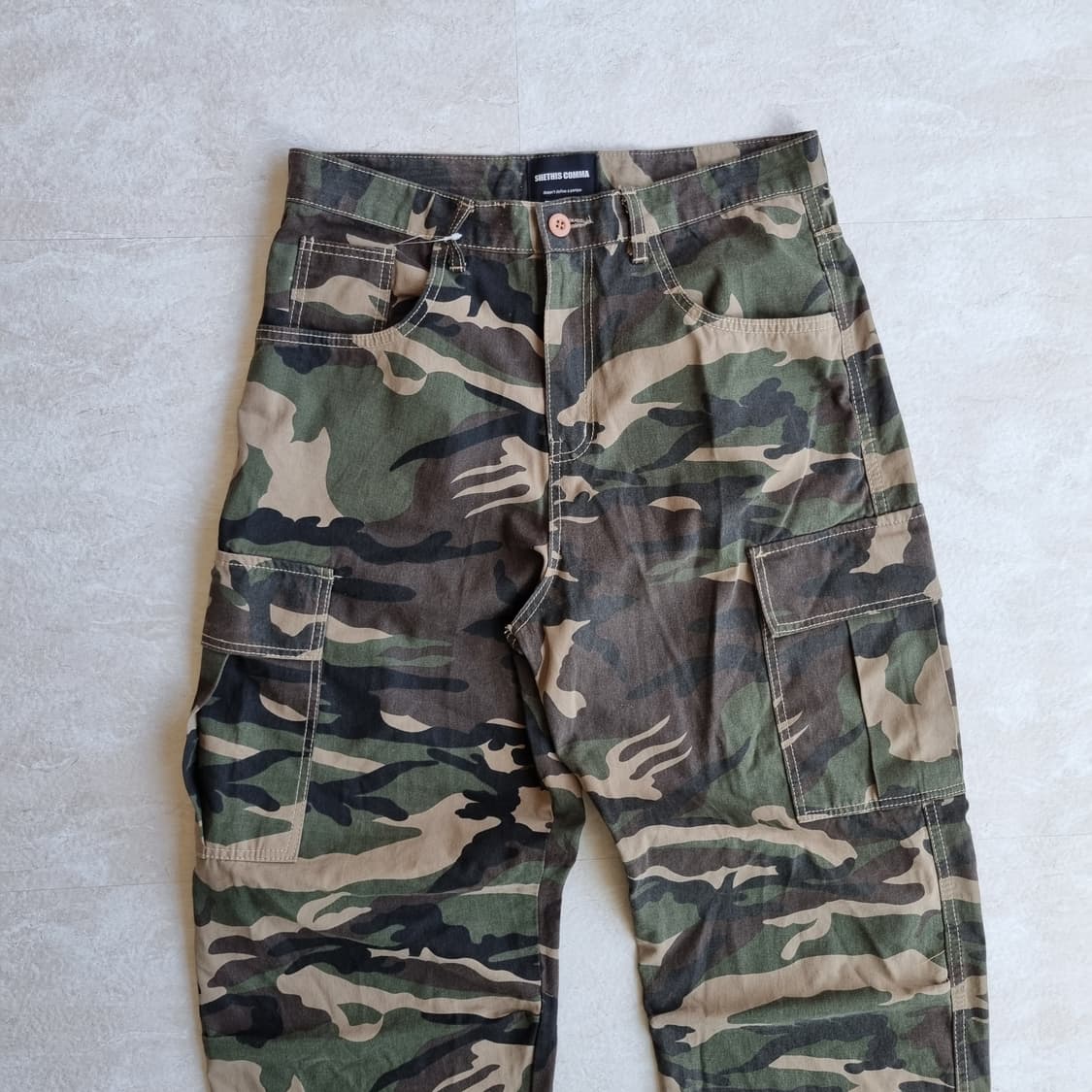 Shethis comma 카모팬츠  상품이미지5