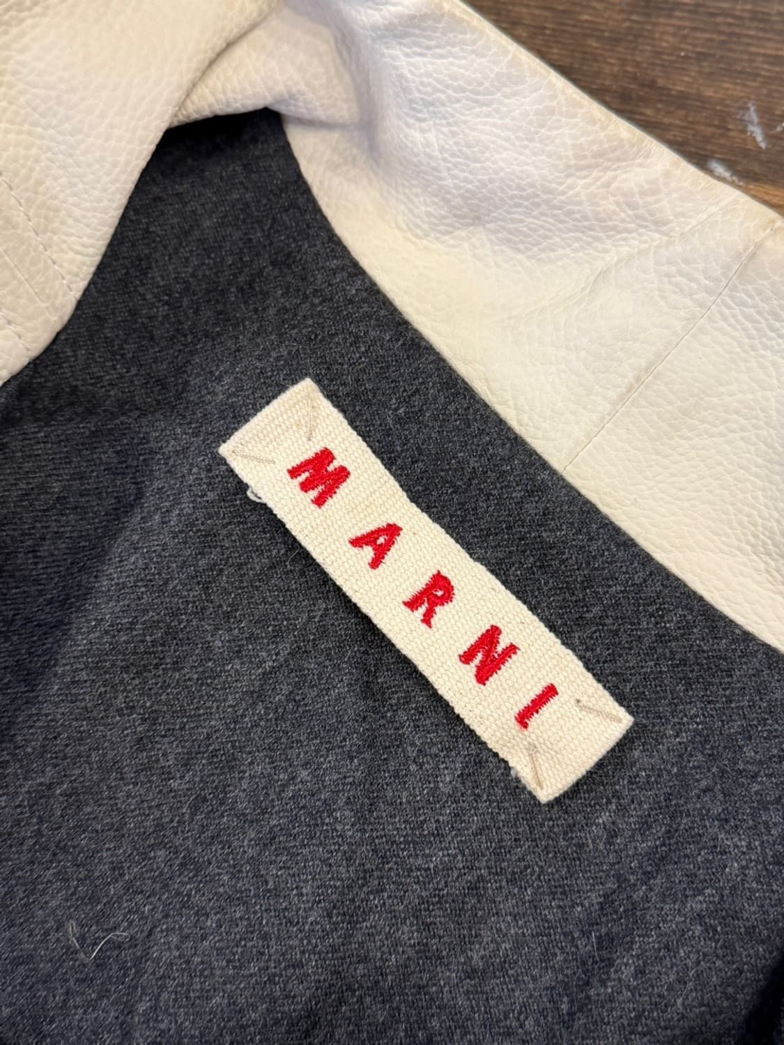 마르니 램스킨 레더 자켓 55 상품이미지8