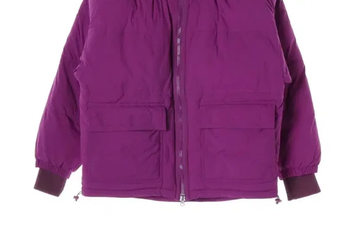 아디다스x스텔라맥카트니 퍼플 투웨이 패딩 85 무료배송 상품이미지5