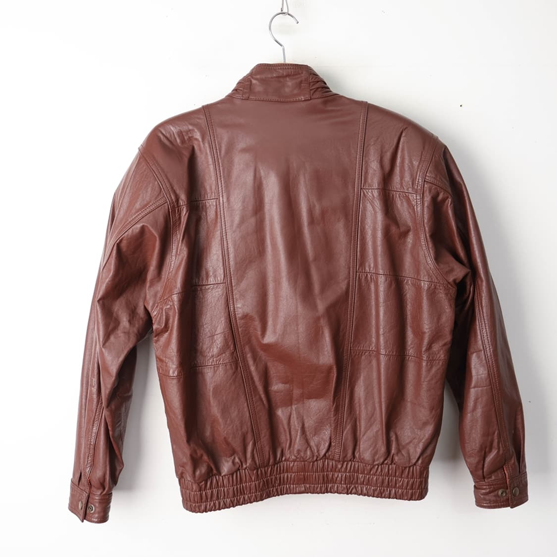 100/VALENTINO UOMO 발렌티노 빈티지 레더 봄버자켓 상품이미지2