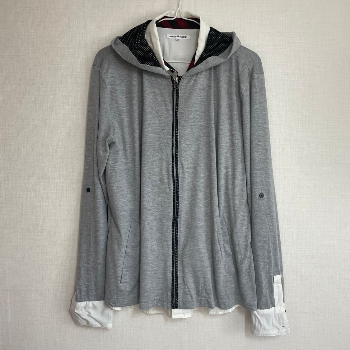 SEMANTIC DESIGN SHIRT ZIP UP 상품이미지4