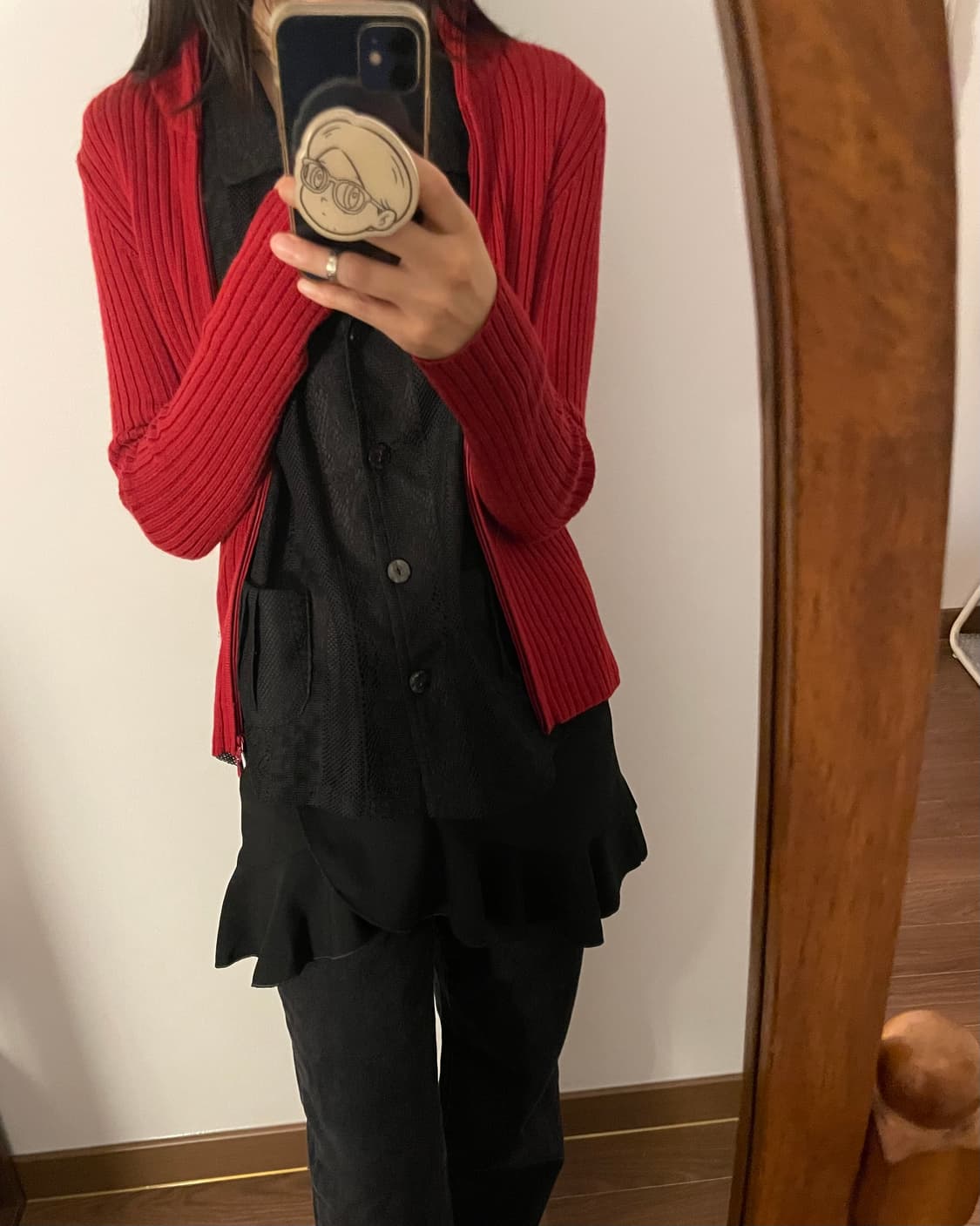 2-way zip up knit 상품이미지5