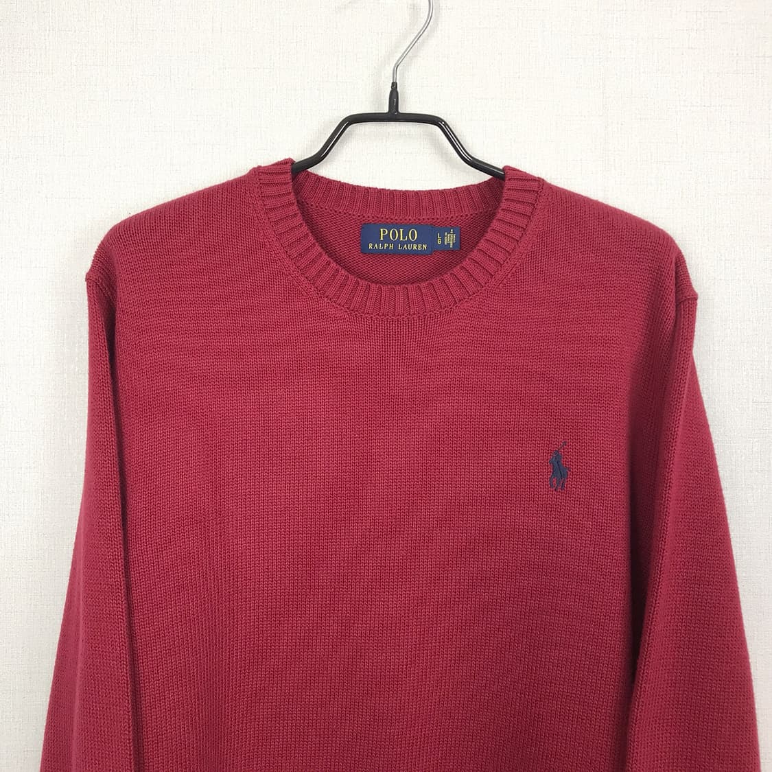 폴로 랄프로렌 POLO 코튼 니트 남성L 상품이미지3