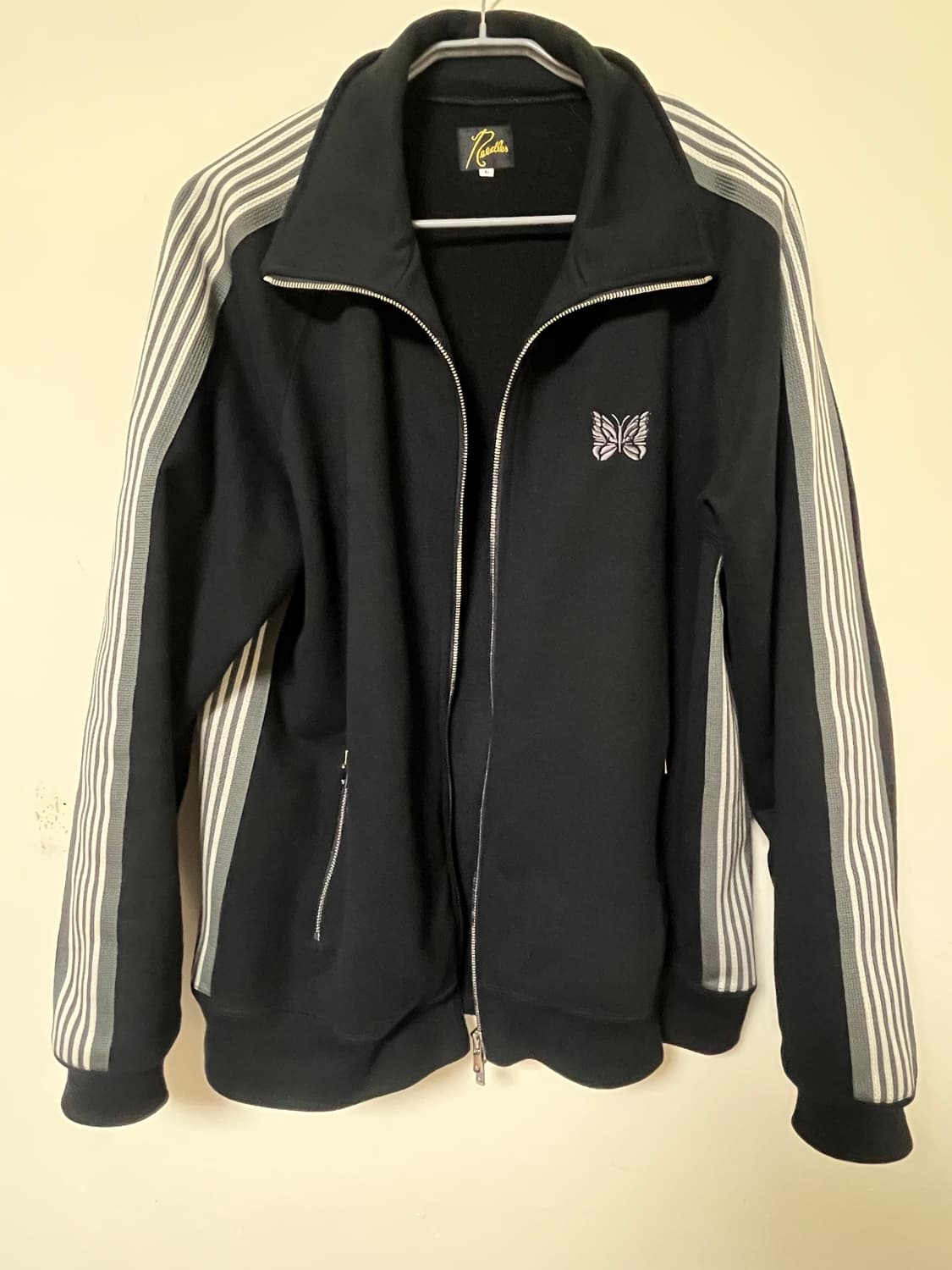 니들스 x LHP 트랙 자켓 코튼 저지 블랙 상품이미지2