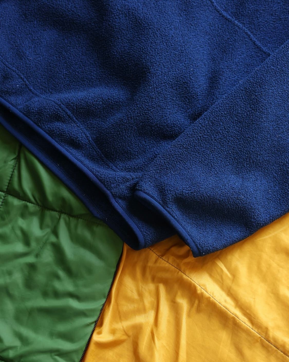 파타고니아 빈티지 00s 마수피얼 하프집업 플리스 네이비 블루 M 상품이미지5