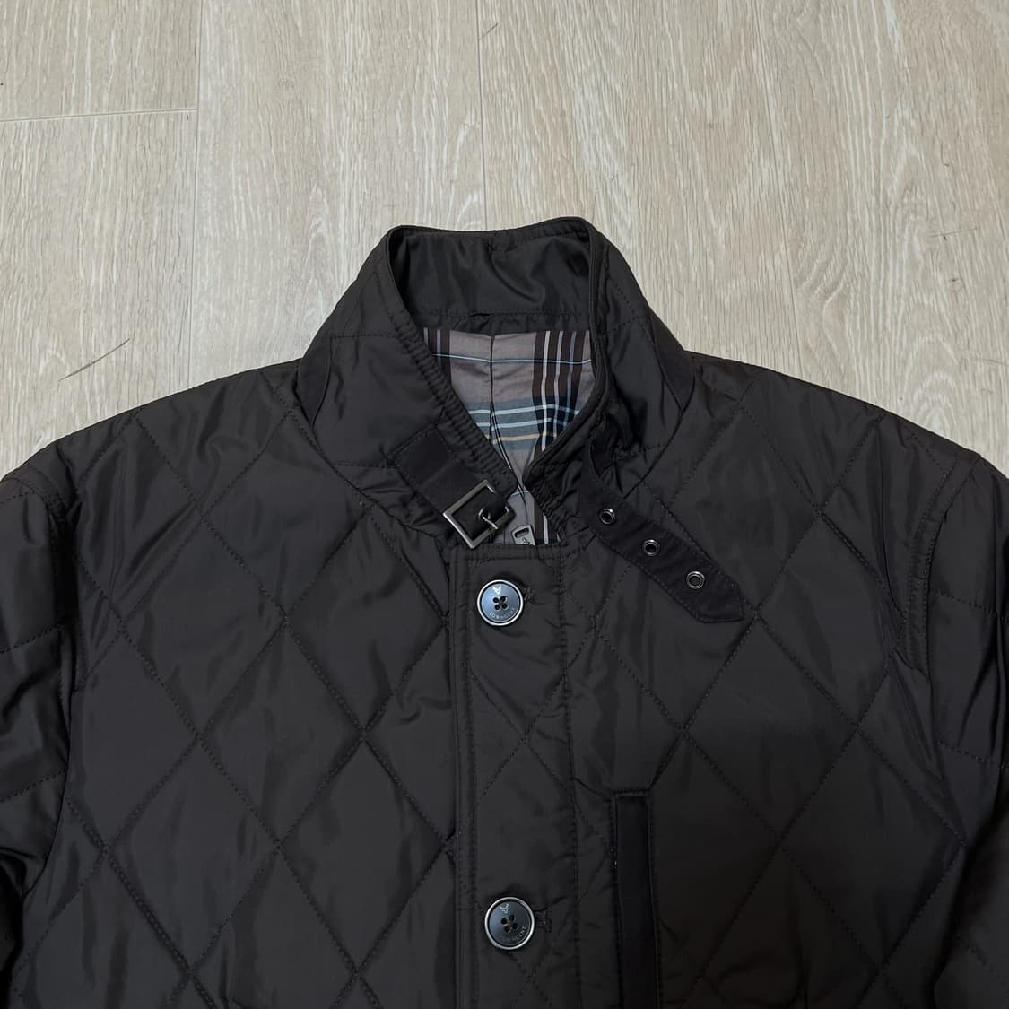 타운젠트 클래식 넥비죠 퀄팅자켓 [브라운] M/95 상품이미지2