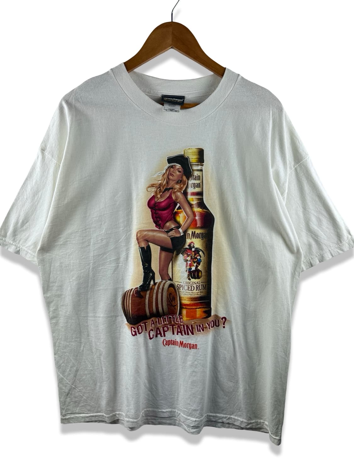 Captain Morgan 럼주 그래픽 티셔츠3883 상품이미지1