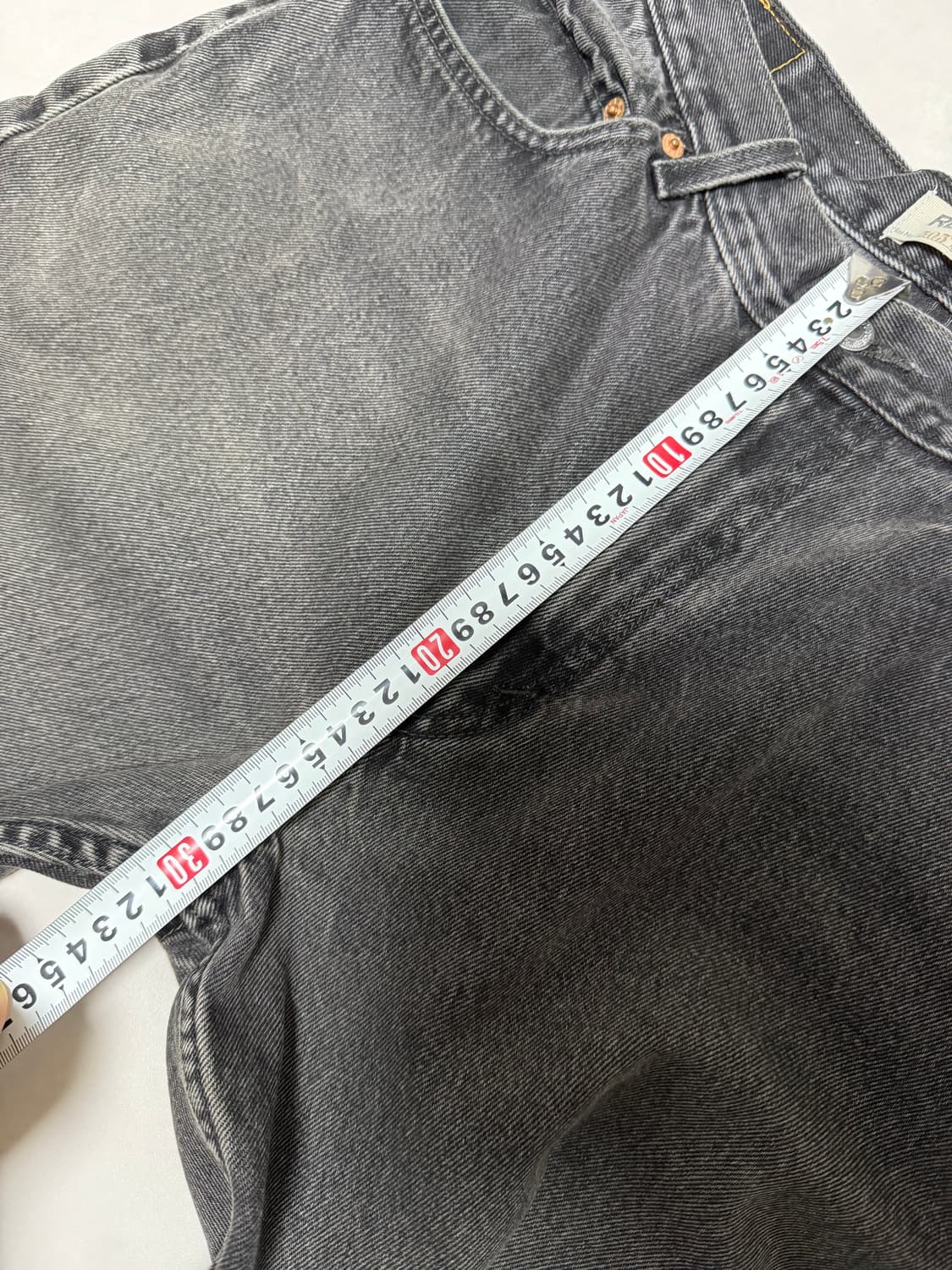 리바이스 505 블랙 데님 36 (34 사이즈감) 상품이미지6