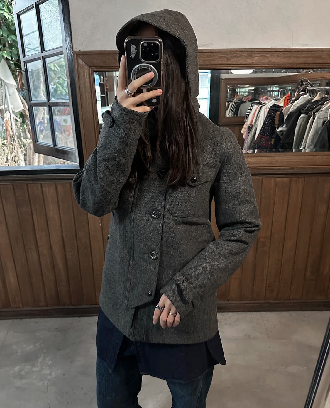 POLO RALPH LAUREN hooded wool jacket 상품이미지3