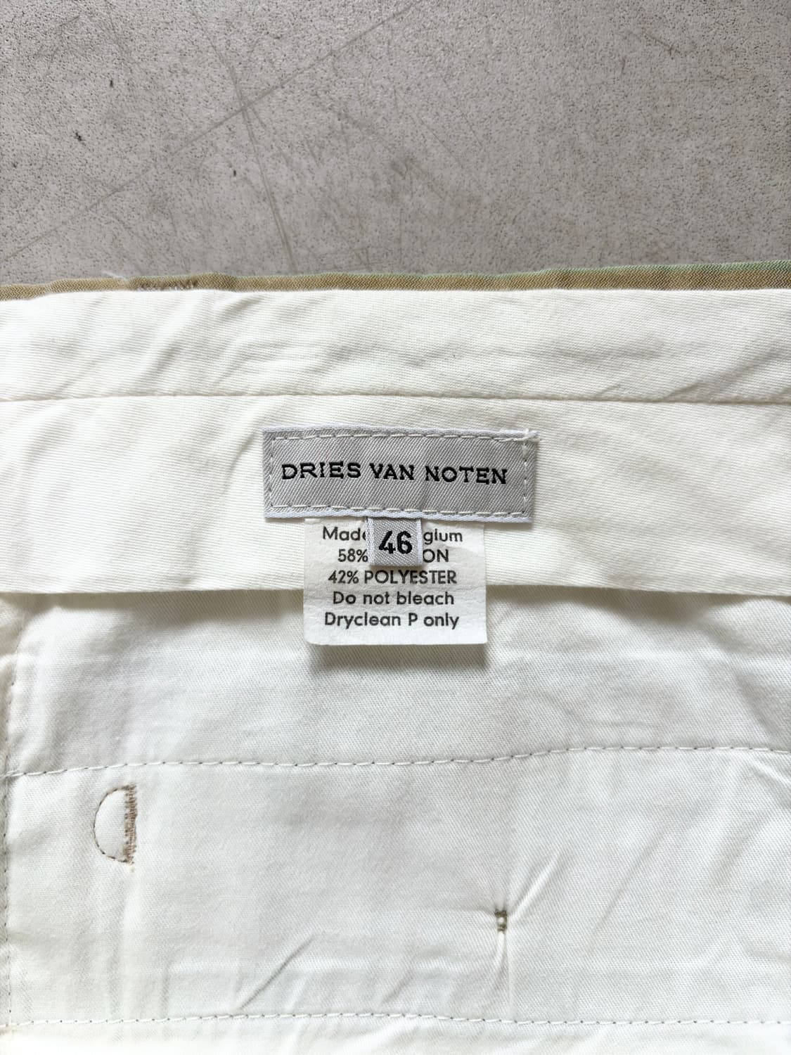 드리스 반 노튼 스트라이프 트라우저 상품이미지8