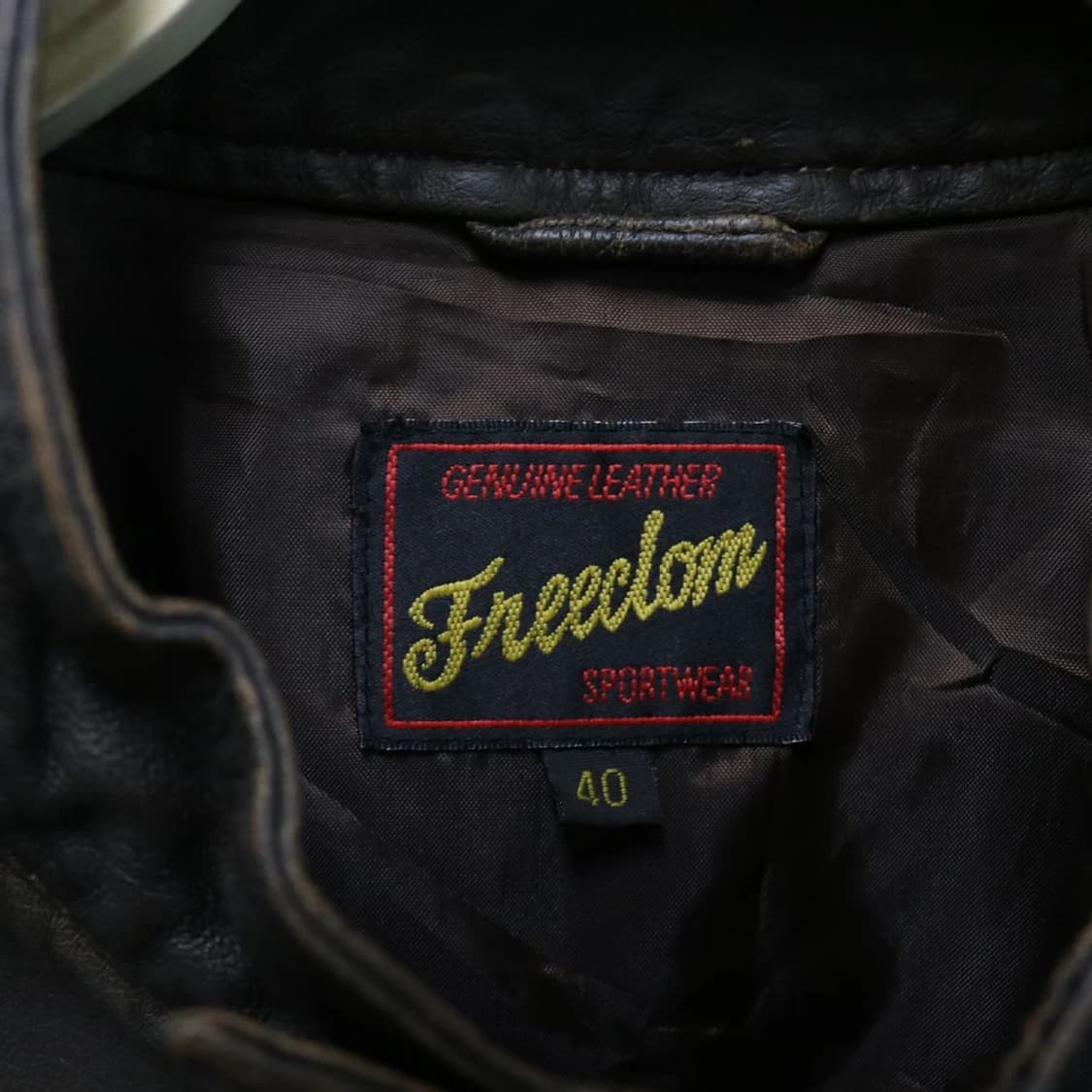 FREEDOM Y2K가죽 라이더 집업 60360 상품이미지8