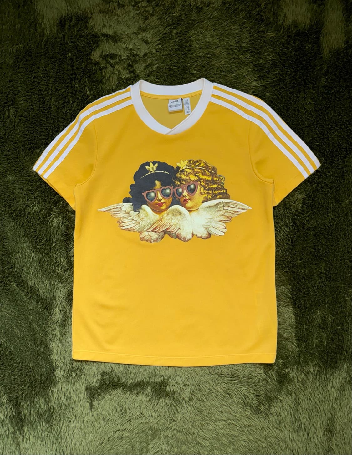 [M] 아디다스 X Fiorucci Milan 엔젤 그래픽 티셔츠 상품이미지1