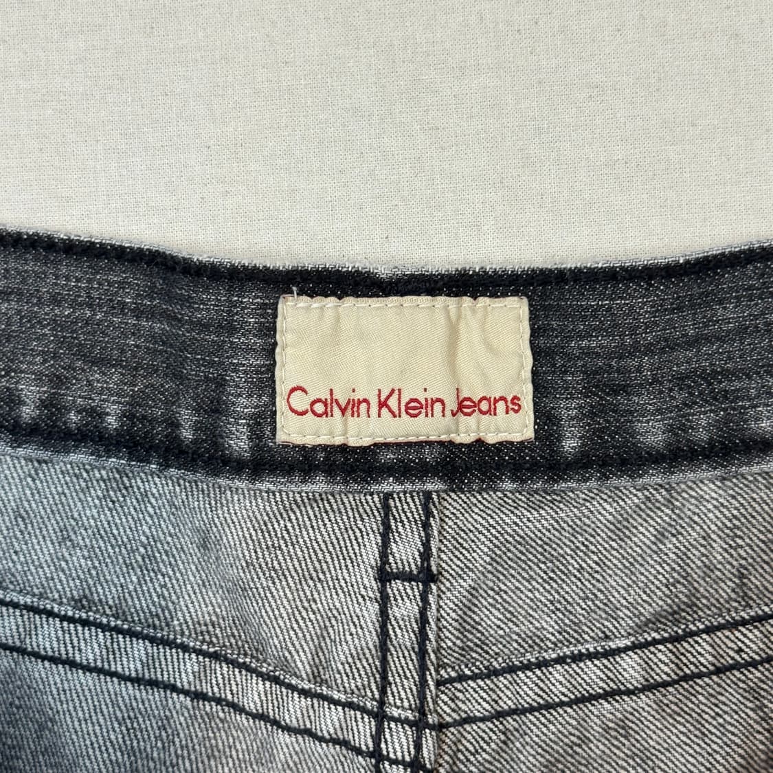 35inch) 캘빈클라인 CK 그레이 데님 청바지 상품이미지7