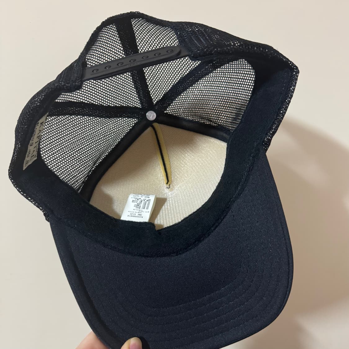 캐피탈 love & peace 베토벤 트러커 캡 블랙 상품이미지8