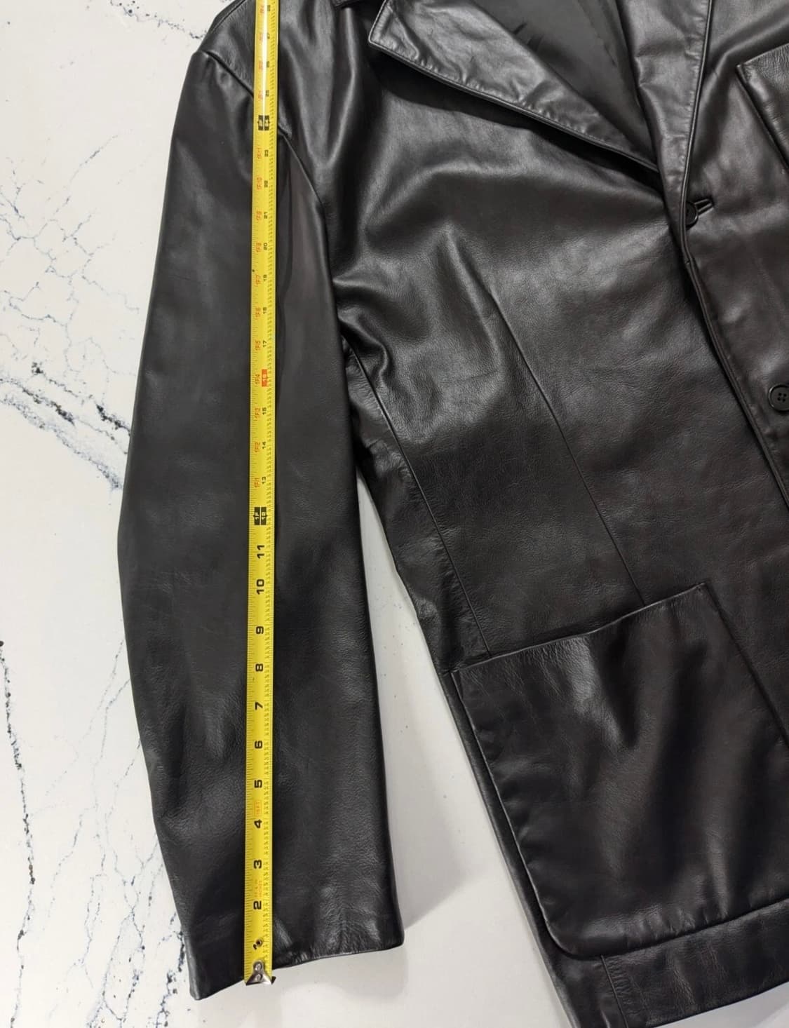 올드갭 레더 블레이저 xl 상품이미지10