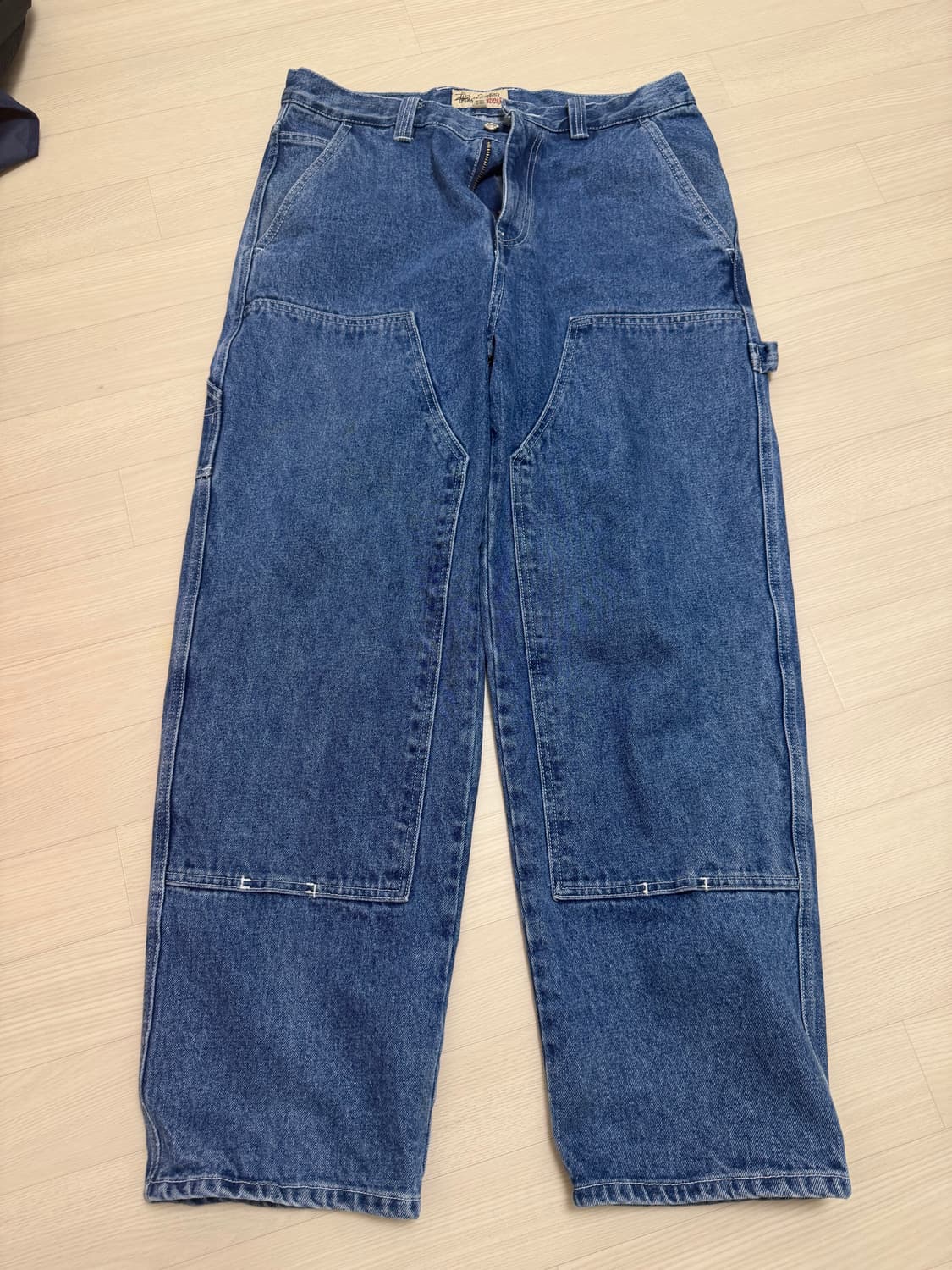 빈티지 스투시 더블니 데님 팬츠 상품이미지1