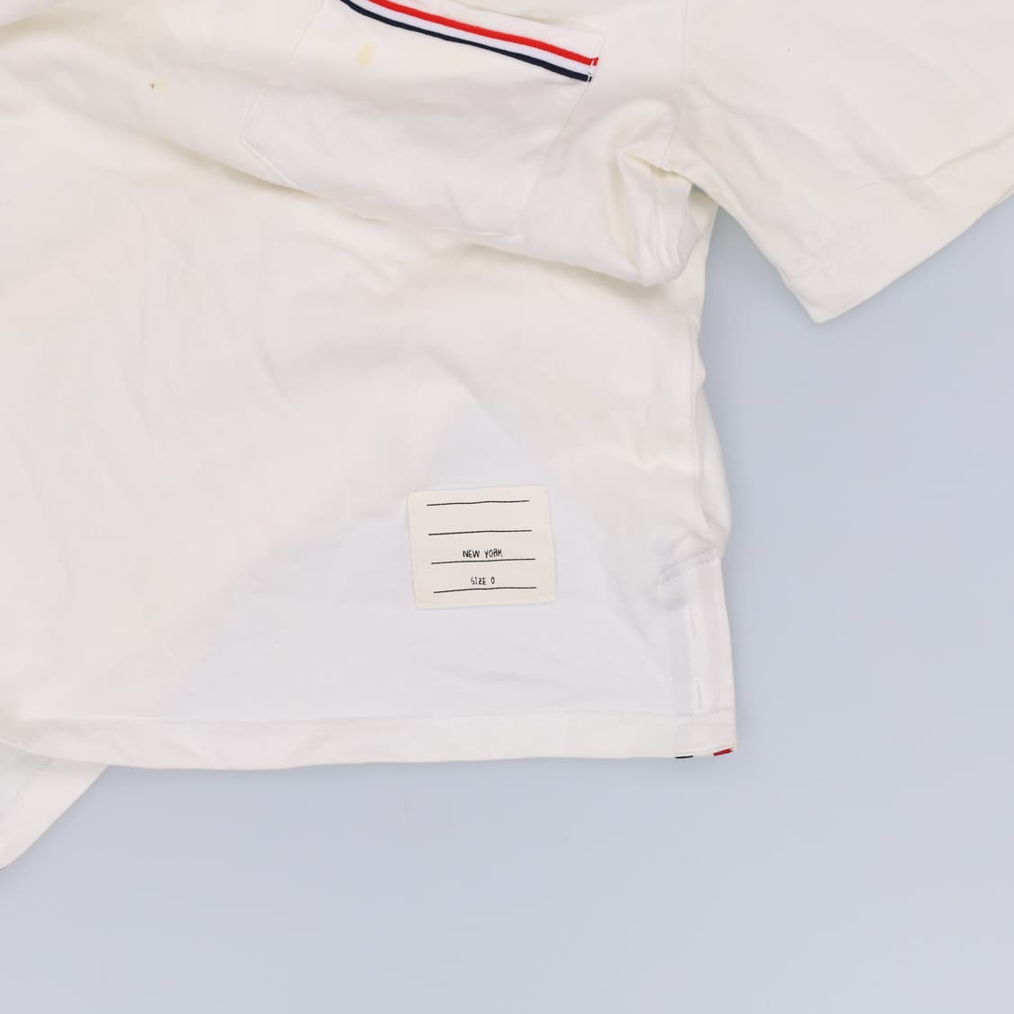 0 빈티지 완장 반팔티 0420H1 상품이미지5