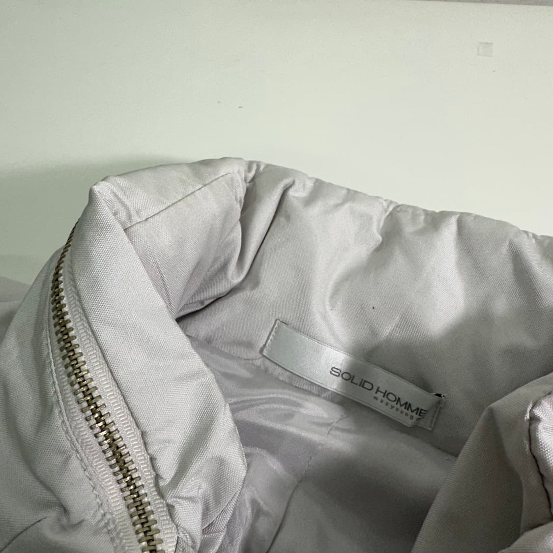 48 100 솔리드옴므 라이트그레이 멀티자크 자켓 상품이미지4