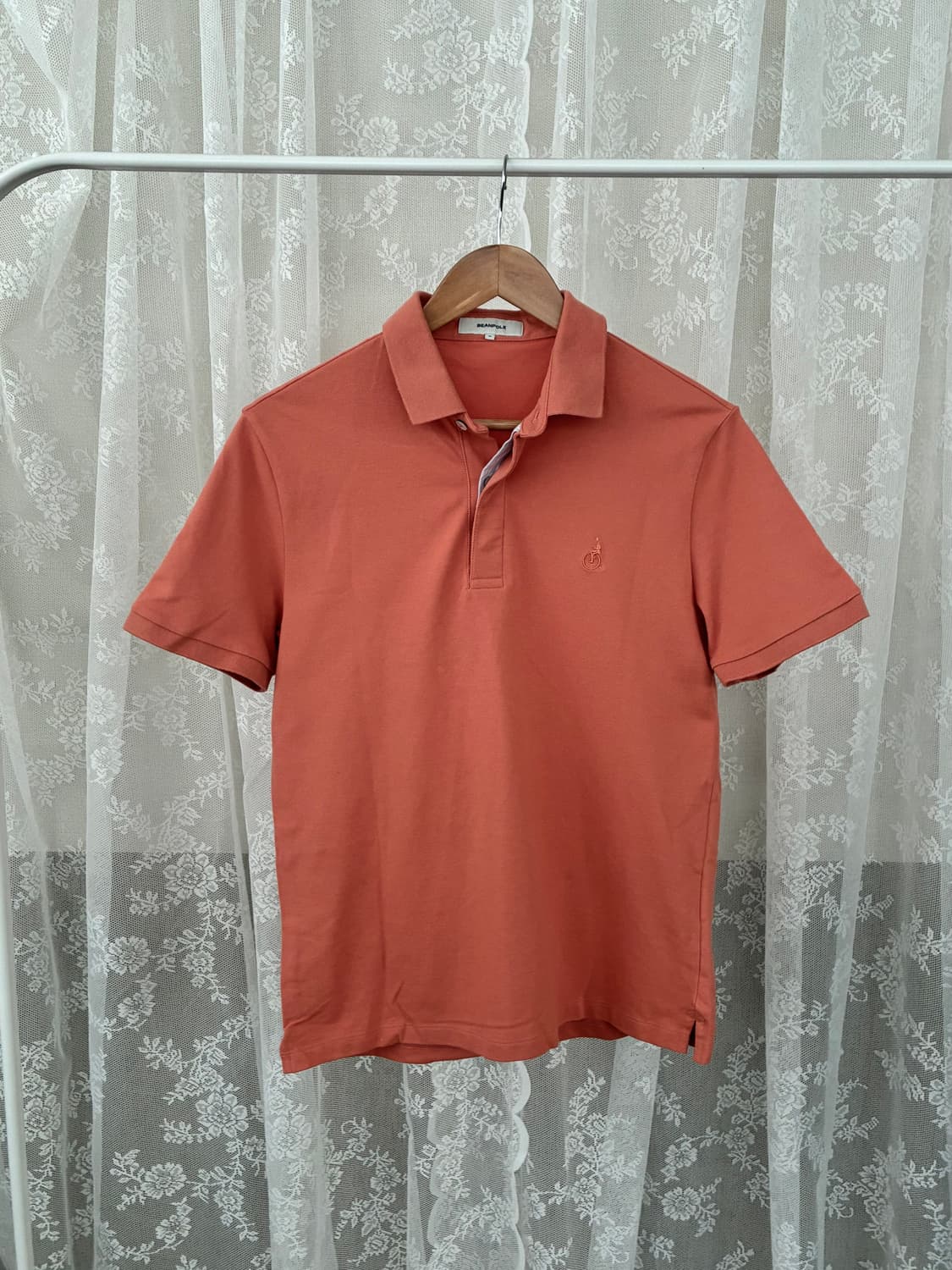 M) 빈폴 23ss 반팔 카라티 오렌지 상품이미지1