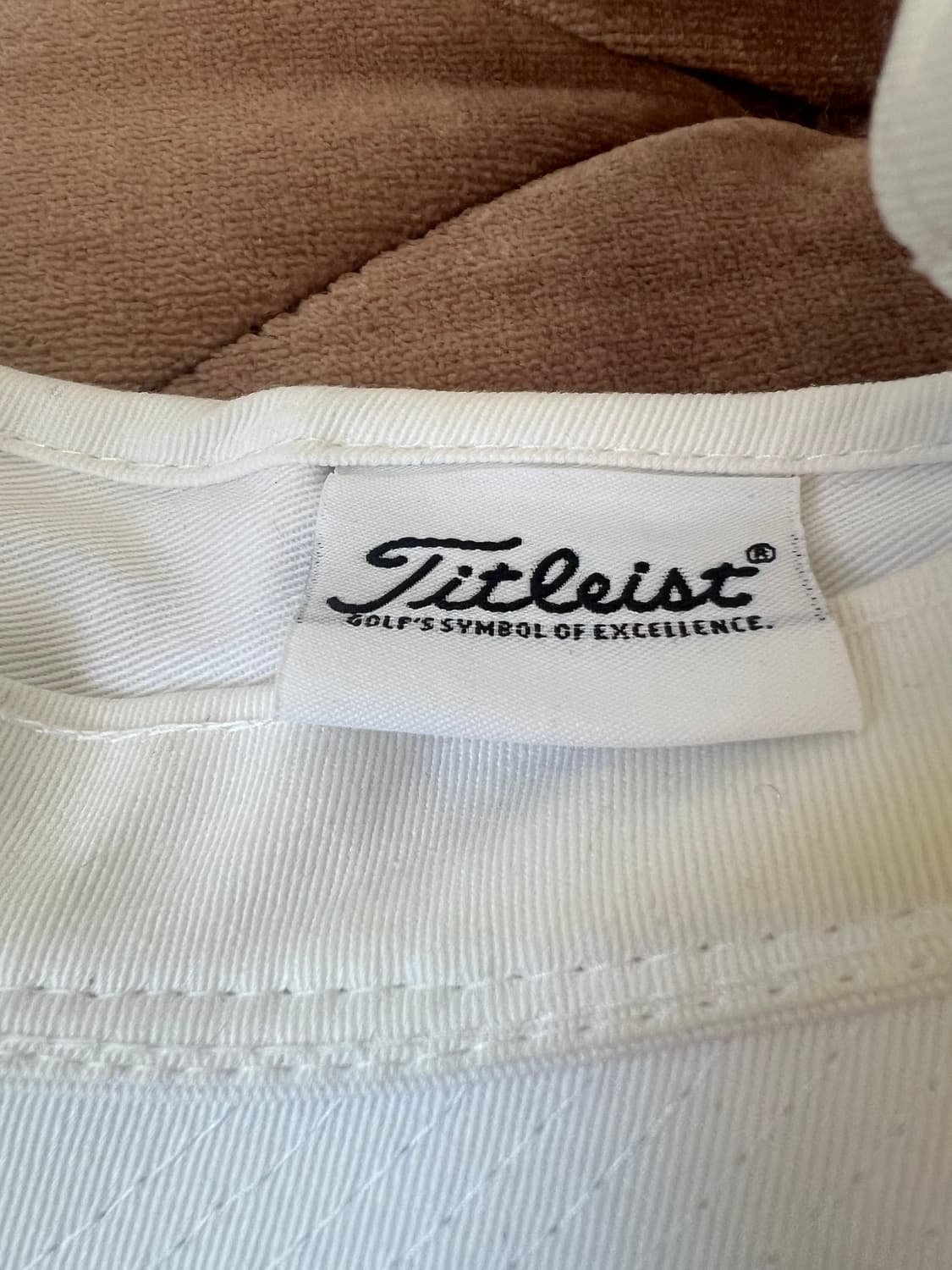 타이틀리스트 화이트 로고 선바이져 선캡 골프모자 상품이미지7