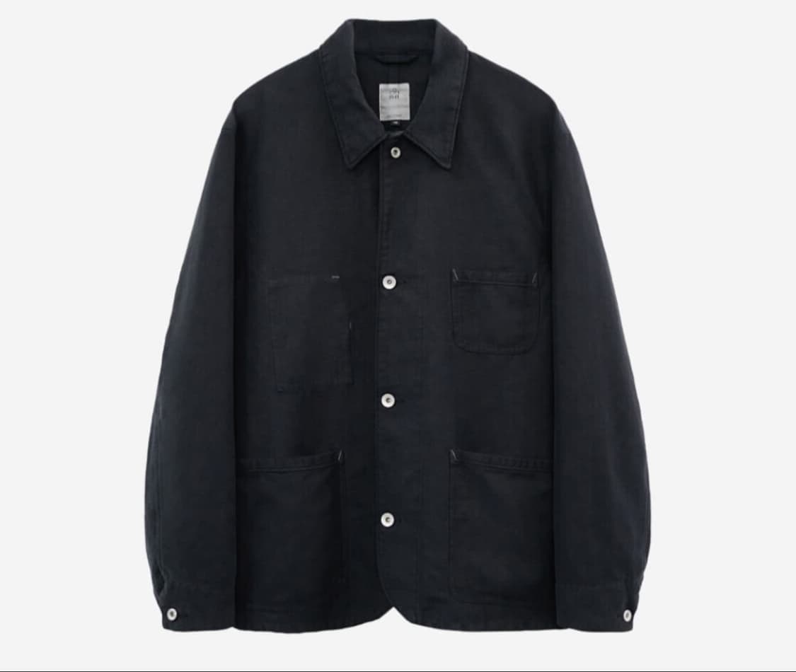 폴리테루 / 커버올 초어 코튼 자켓 블랙 / 4 상품이미지1