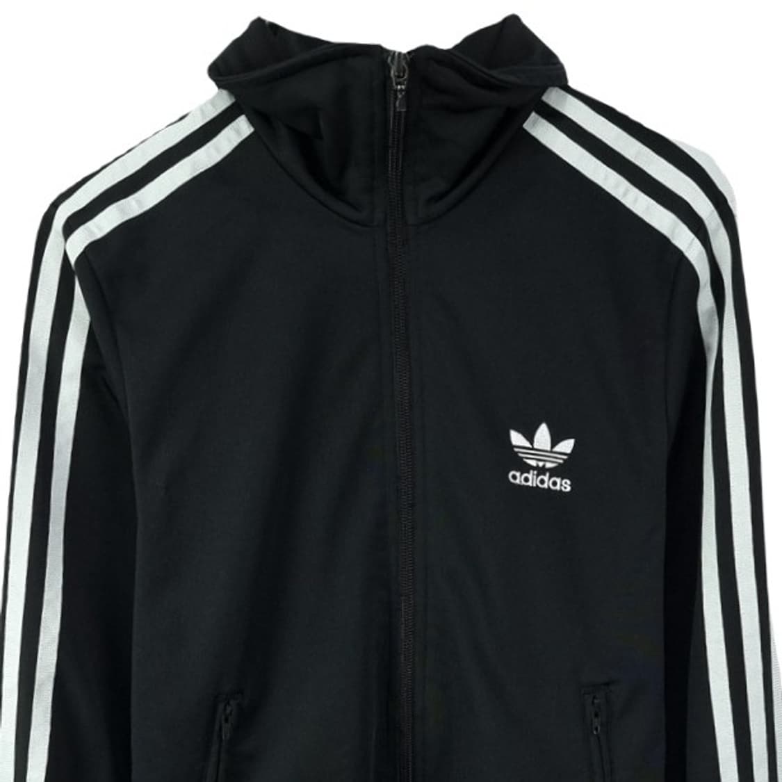 [아디다스] 빅로고 파이어버드 우먼스 트랙탑 집업 자켓 블랙 M19390 상품이미지4