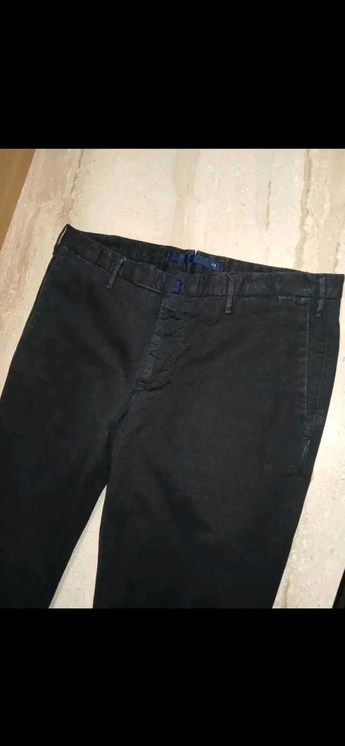 INCOTEX  COTTON CHINO BLACK 상품이미지2